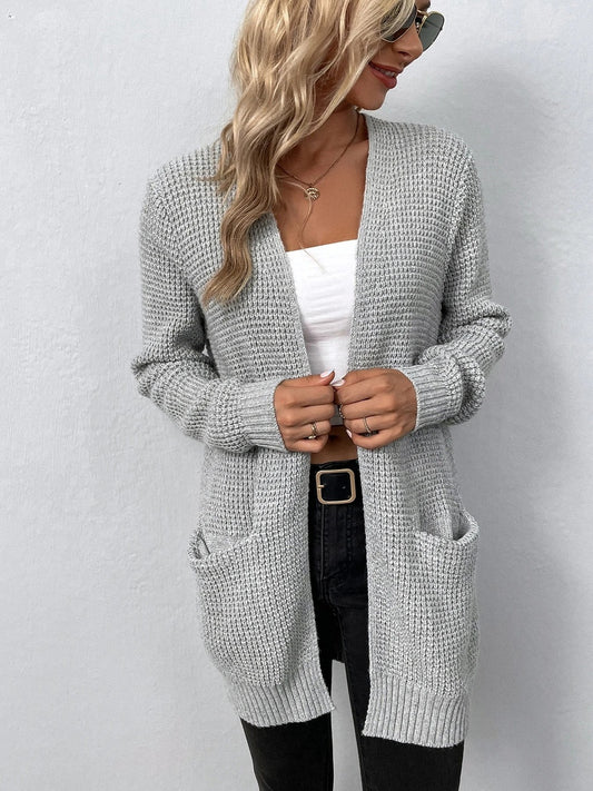 Kylie | Luźny Sweter z Kieszeniami
